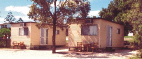 Small Jayco with ensuite at Gulfhaven Caravan Park